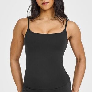 Over Active Strappy Vest - Soft Black NWOT